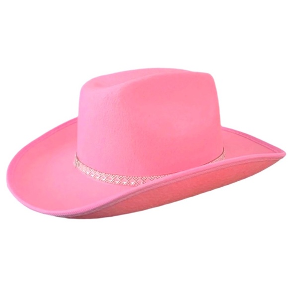 Pretty In Pink Glam Bling Cowgirl Rodeo Western Hat - Picture 1 of 2